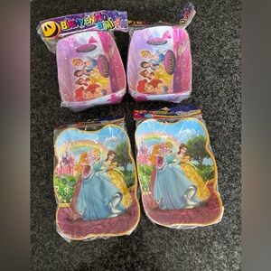 4 Disney Princess Party Plates Set - Multicolor